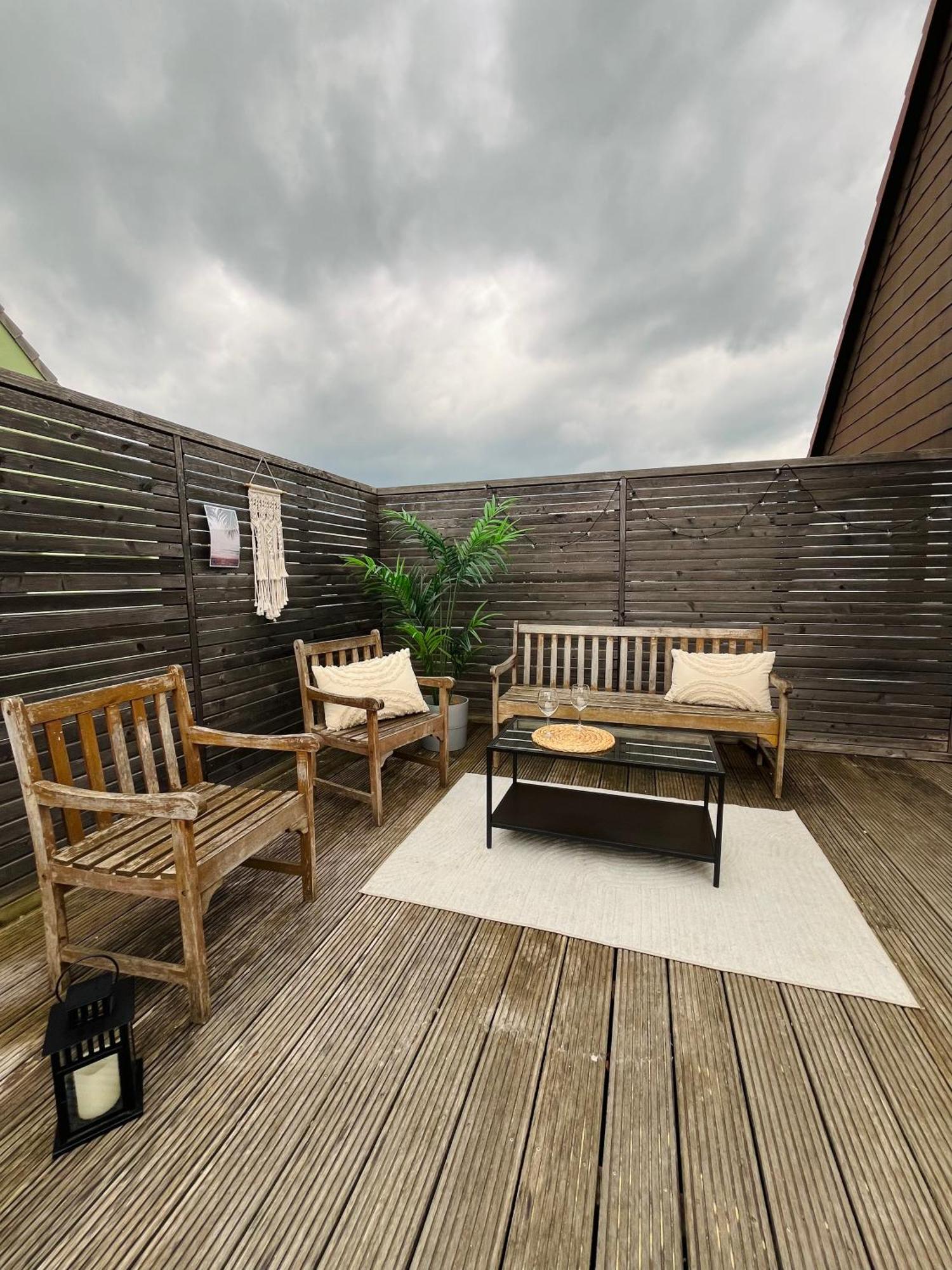 Overnight No1 - Dachterrasse, Kueche, Netflix